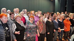 Репетиция народных хоров в ДК Кохтла-Ярве