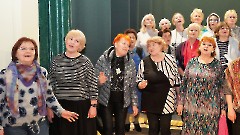 Репетиция народных хоров в ДК Кохтла-Ярве