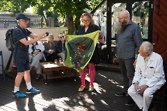 Презентация работ Малле Лейс в музее Каламая в Таллине