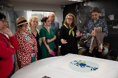 Презентация работ Малле Лейс в музее Каламая в Таллине