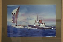 08. На открытии выставки «Морская история». Таллин, Центр русской культуры, 12 ноября 2024 г. Фото - Александр Хмыров