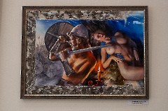 04. Открытие выставки Сергея Минина -Калевала и северные мотивы-. Центр культуры -Кая-, 21 февраля 2025 г. Фото - Урмас Роос 