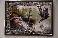 06. Открытие выставки Сергея Минина -Калевала и северные мотивы-. Центр культуры -Кая-, 21 февраля 2025 г. Фото - Урмас Роос 