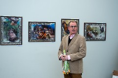 15. Открытие выставки Сергея Минина -Калевала и северные мотивы-. Центр культуры -Кая-, 21 февраля 2025 г. Фото - Урмас Роос 