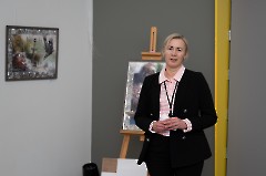 22. Открытие выставки Сергея Минина -Калевала и северные мотивы-. Центр культуры -Кая-, 21 февраля 2025 г. Фото - Урмас Роос 