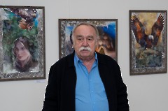 23. Открытие выставки Сергея Минина -Калевала и северные мотивы-. Центр культуры -Кая-, 21 февраля 2025 г. Фото - Урмас Роос 