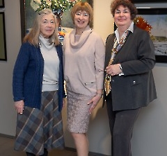 45. Открытие выставки Сергея Минина -Калевала и северные мотивы-. Центр культуры -Кая-, 21 февраля 2025 г. Фото - Урмас Роос 