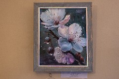 01.На открытии выставки Ирины Божерьяновой «Путешествие к себе». Центр русской культуры, 4 марта 2025 г. Фото - Урмас Роос