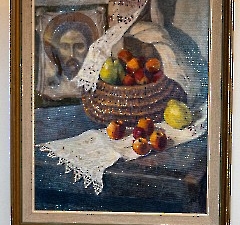 02.На открытии выставки Ирины Божерьяновой «Путешествие к себе». Центр русской культуры, 4 марта 2025 г. Фото - Урмас Роос