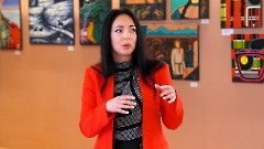 28. Открытие выставки Инны Тюриковой  «M.ART». Нарва, ДК «Ругодив», 23 августа 2025 г. Фото- Александр Хмыров