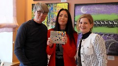 47. Открытие выставки Инны Тюриковой  «M.ART». Нарва, ДК «Ругодив», 23 августа 2025 г. Фото- Александр Хмыров