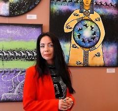 55. Открытие выставки Инны Тюриковой  «M.ART». Нарва, ДК «Ругодив», 23 августа 2025 г. Фото- Александр Хмыров