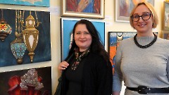 20. На открытии выставки «2005-2025. Ушедшая эпоха». Таллин, Центр культуры (Мере пст.5), 23 сентября 2025 г. Фото- Александр Хмыров