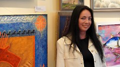 33. На открытии выставки «2005-2025. Ушедшая эпоха». Таллин, Центр культуры (Мере пст.5), 23 сентября 2025 г. Фото- Александр Хмыров