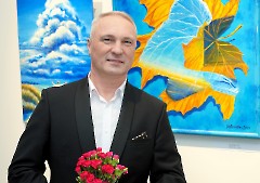 03. Открытие юбилейной выставки Сергея Волочаева. Центр культуры Kaja, 27 октября 2025 г. Фото- Александр Хмыров