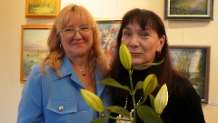 04. Открытие персональной выставки Ольги Логиновой. Центр культуры -Мере-, 28 октября 2025 г. Фото- Александр Хмыров