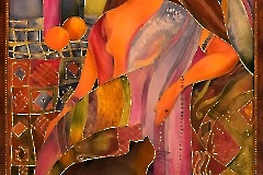 12. Открытие персональной выставки Ольги Логиновой. Центр культуры -Мере-, 28 октября 2025 г. Фото- Александр Хмыров