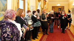 13. Открытие персональной выставки Ольги Логиновой. Центр культуры -Мере-, 28 октября 2025 г. Фото- Александр Хмыров