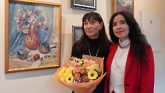 02. Открытие юбилейной выставки Галины Преображенской - «Жизнь». Центр культуры «Мере», 28 октября 2025 г. Фото- Александр Хмыров