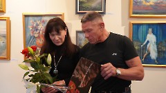 14. Открытие юбилейной выставки Галины Преображенской - «Жизнь». Центр культуры «Мере», 28 октября 2025 г. Фото- Александр Хмыров