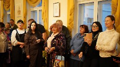 29. Открытие юбилейной выставки Галины Преображенской - «Жизнь». Центр культуры «Мере», 28 октября 2025 г. Фото- Александр Хмыров