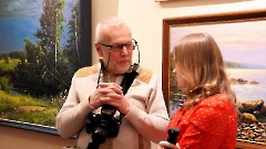 12. Открытие осенней выставки Объединения русских художников в Эстонии. Центр культуры MERE, 21 ноября 2025 г. Фото- Александр Хмыров