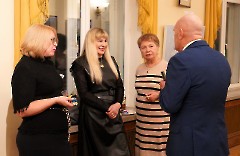 33. Открытие осенней выставки Объединения русских художников в Эстонии. Центр культуры MERE, 21 ноября 2025 г. Фото- Александр Хмыров