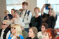 13. Открытие выставки Ирины Барсегян «Женская сила». Силламяэский центр досуга и культуры, 6 марта 2026 года. Фото- Александр Хмыров