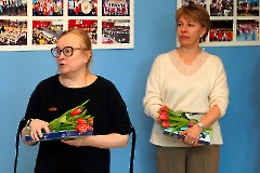 22. Открытие выставки Ирины Барсегян «Женская сила». Силламяэский центр досуга и культуры, 6 марта 2026 года. Фото- Александр Хмыров