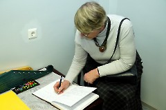 45. Открытие выставки Ирины Барсегян «Женская сила». Силламяэский центр досуга и культуры, 6 марта 2026 года. Фото- Александр Хмыров