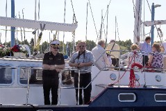Выход в Таллинский залив накануне дня ВМФ