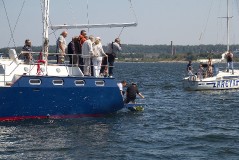 Выход в Таллинский залив накануне дня ВМФ