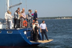 Выход в Таллинский залив накануне дня ВМФ