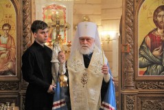 Освящение мемориальной доски в память о моряках, погибших во время Таллинского перехода