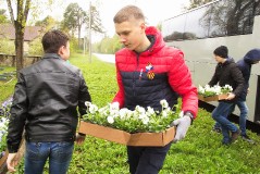 Субботник на Кладбище Эстонского стрелкового корпуса 7 мая 2019 г.