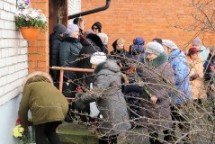Открытие мемориальной доски в знак памяти о Марии Фёдоровне Смолиной