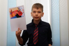 Награждение нарвских участников конкурса чтецов