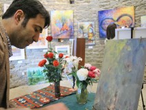 Мастер-класс художника Ровшана  Нура