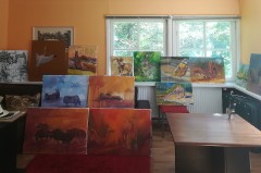 Открытие выставки «Встречи в Эстонии. Художники в гостях у зоопарка»