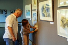 Открытие выставки «Встречи в Эстонии. Художники в гостях у зоопарка»