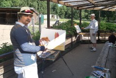 Открытие выставки «Встречи в Эстонии. Художники в гостях у зоопарка»