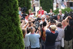 Николай Басков получил «прописку» на аллее звезд Славянского Базара