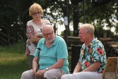 Русский театр представляет спектакль под открытым небом «Похороны по-эстонски»