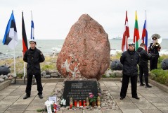 Мероприятия на мысе Юминда в память о погибших при Таллинском переходе