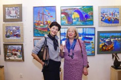 С открытия выставки Владимира Бачу «Времена года»