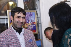 С открытия выставки Владимира Бачу «Времена года»