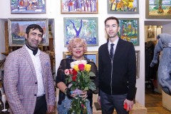 С открытия выставки Владимира Бачу «Времена года»