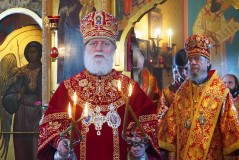 В храме Нарвской иконы Божией Матери