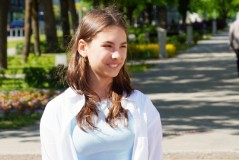 В день русского языка у памятника А.С.Пушкину