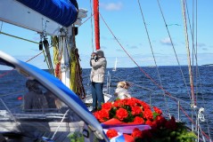 На таллинском рейде отдали дань памяти погибшим морякам